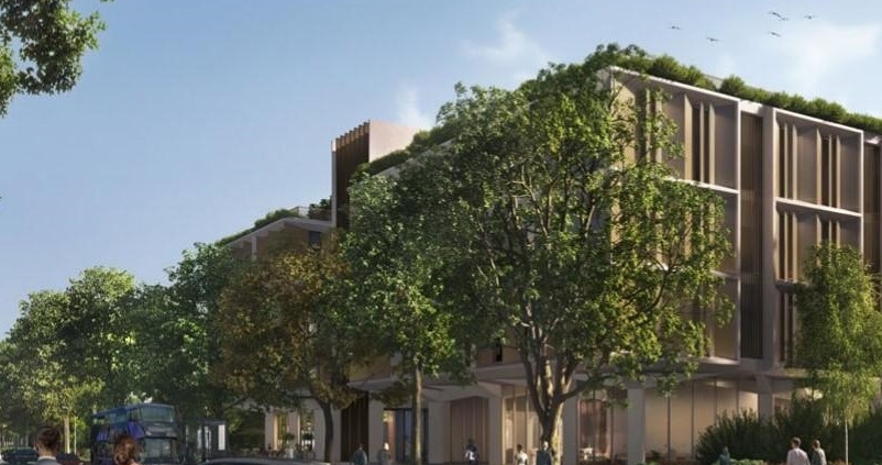 CGI of 234 Botley Road (formerly New Barclay House)