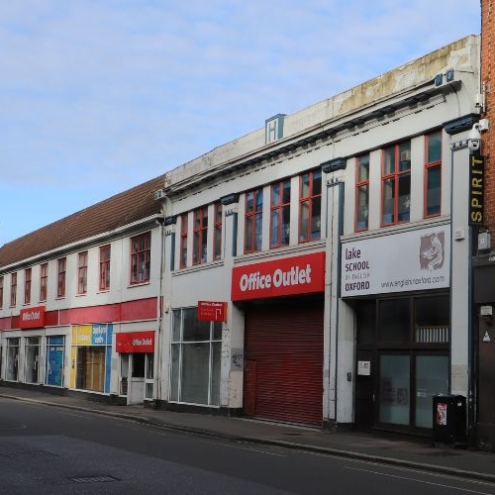 Street view of Fusion Arts at Park End Street (Photo by Fusion Arts)