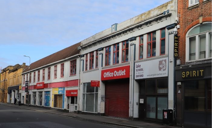 Street view of Fusion Arts at Park End Street (Photo by Fusion Arts)